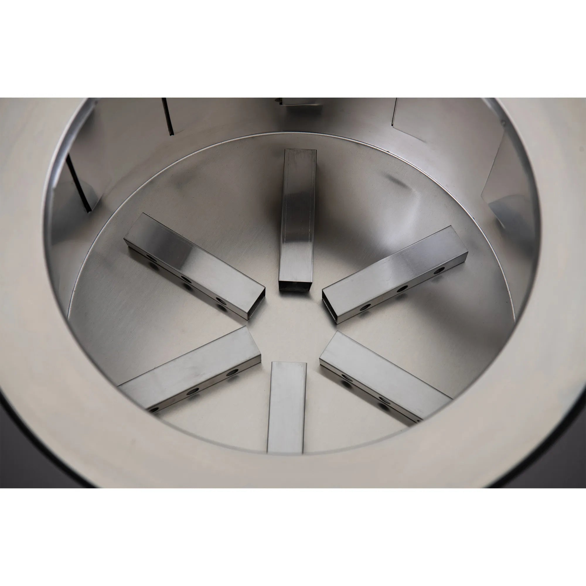 Vulcan Oval Smokeless Fire Pit 38", Dot Grid - Gray
