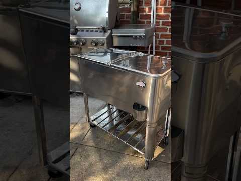 Must-have patio cooler stand for outdoor entertaining