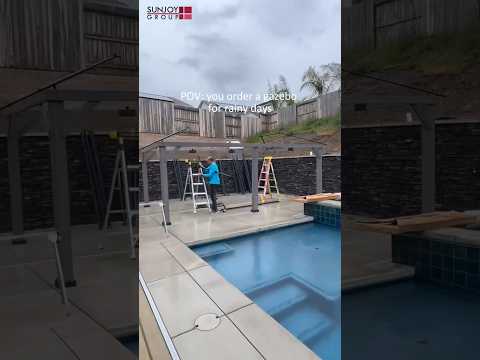 DIY Outdoor Projects | Building A Sunjoy 12x20 Wood Gazebo