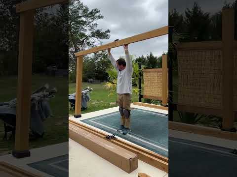 Sunjoy DIY Wood Gazebo Installation