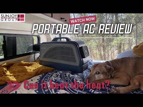 SUNJOY IceCove Portable Air Conditioner Review β Fast Cooling & Solar Power