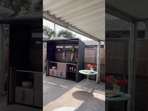 Upgrade Your Backyard with This Outdoor Kitchen Setup