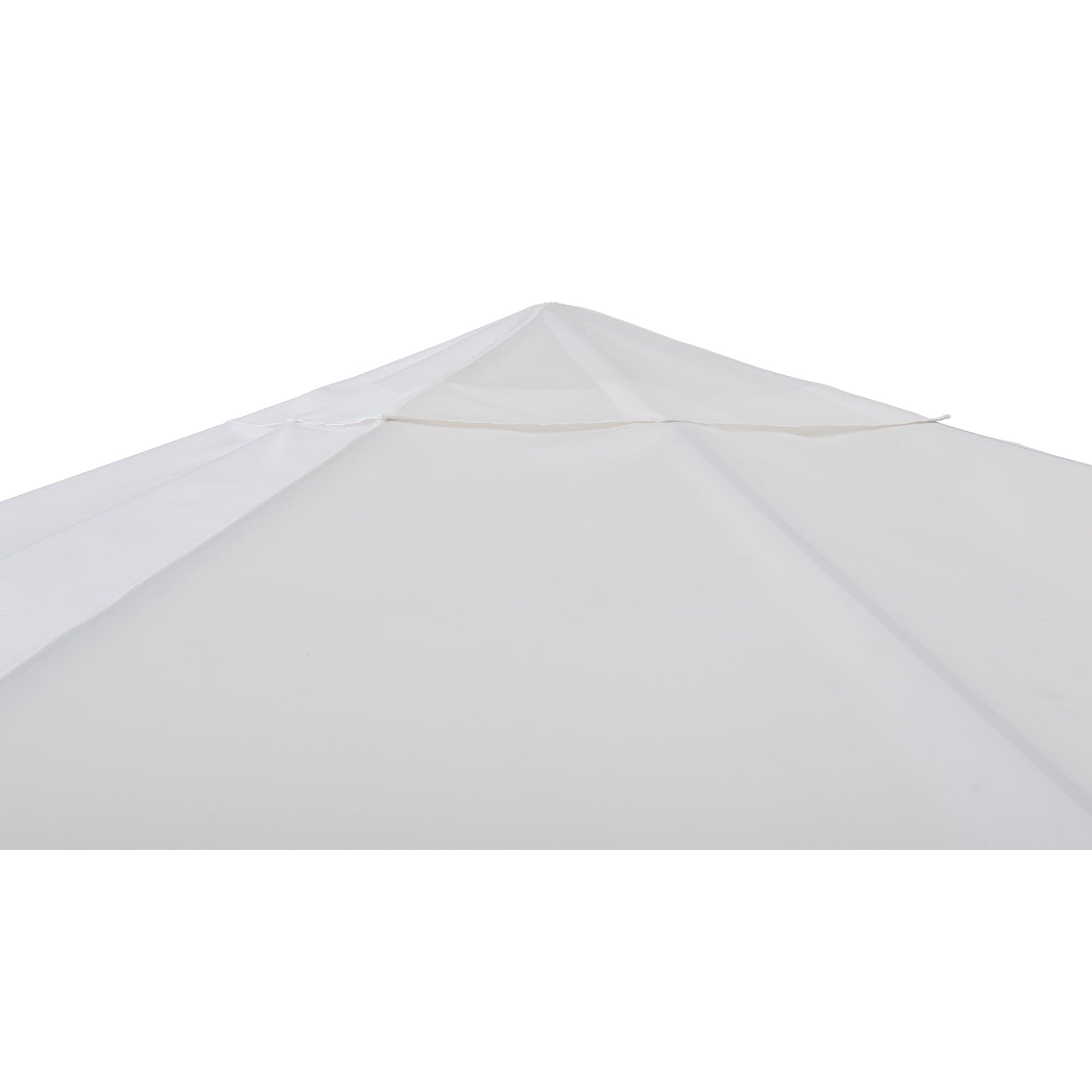 SUNJOY 10x10 White Gazebo with Curtain and Netting.