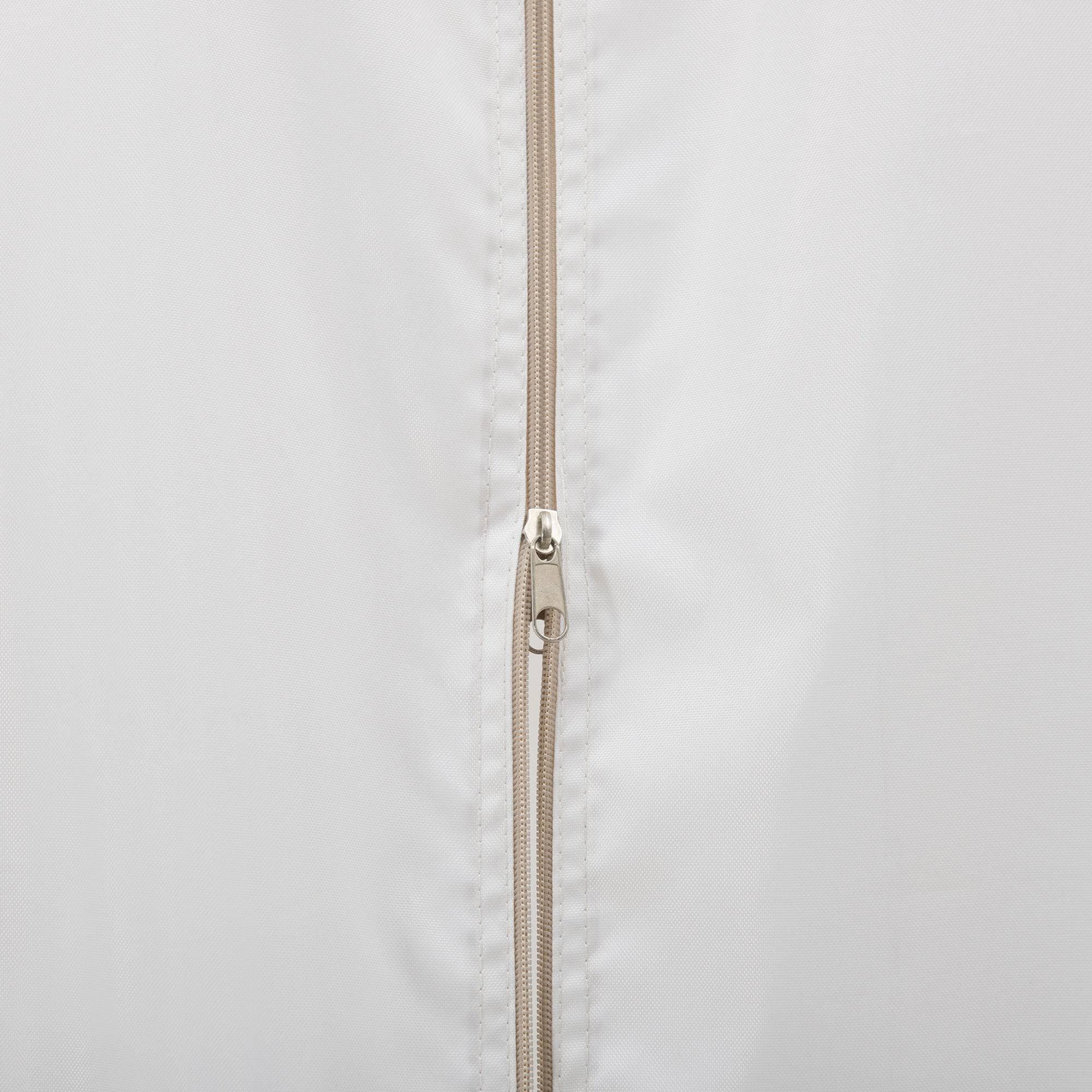 SUNJOY 10x10 White Gazebo with Curtain and Netting.