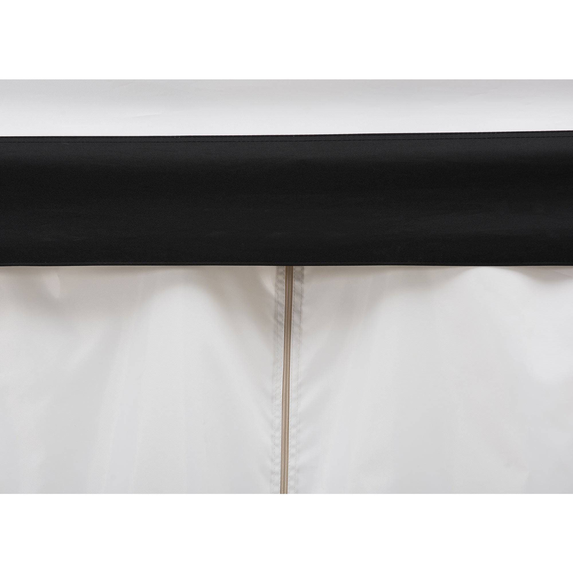 SUNJOY 10x10 White Gazebo with Curtain and Netting.