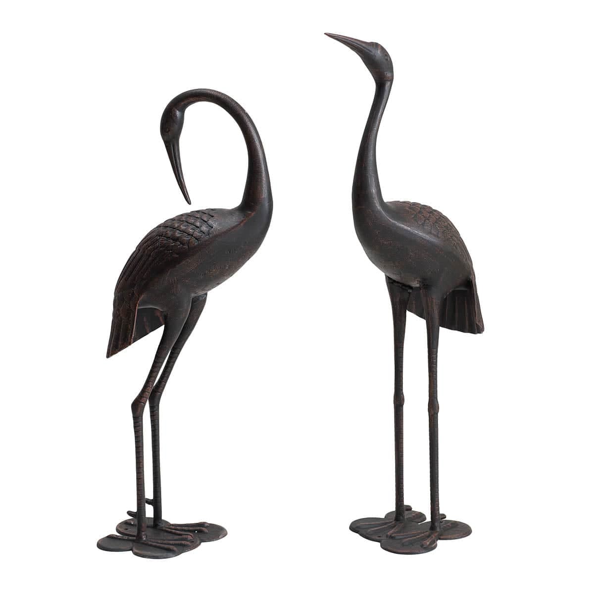 SUNJOY Bronze Cast Aluminum Crane Set.