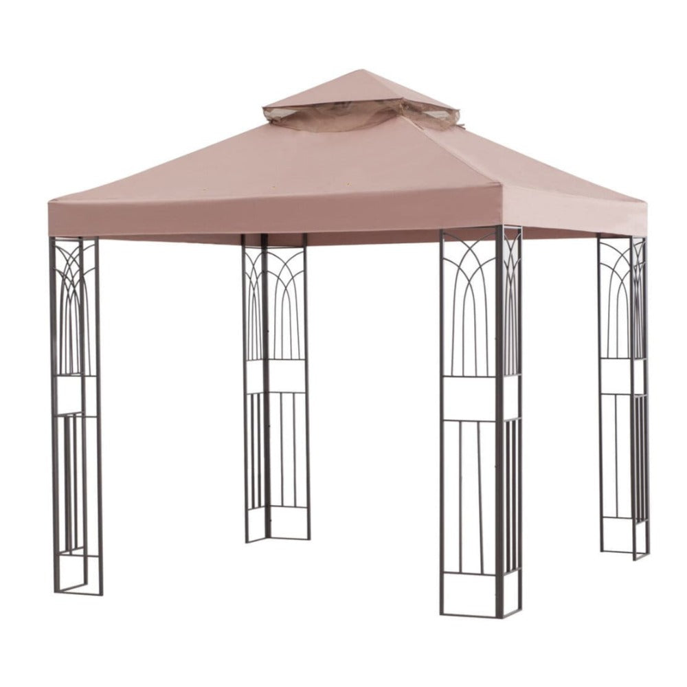 SUNJOY Ginger Snap Replacement Canopy For Crawford Gazebo (8X8 Ft) A101003000/L-GZ385PST Sold At CTC.
