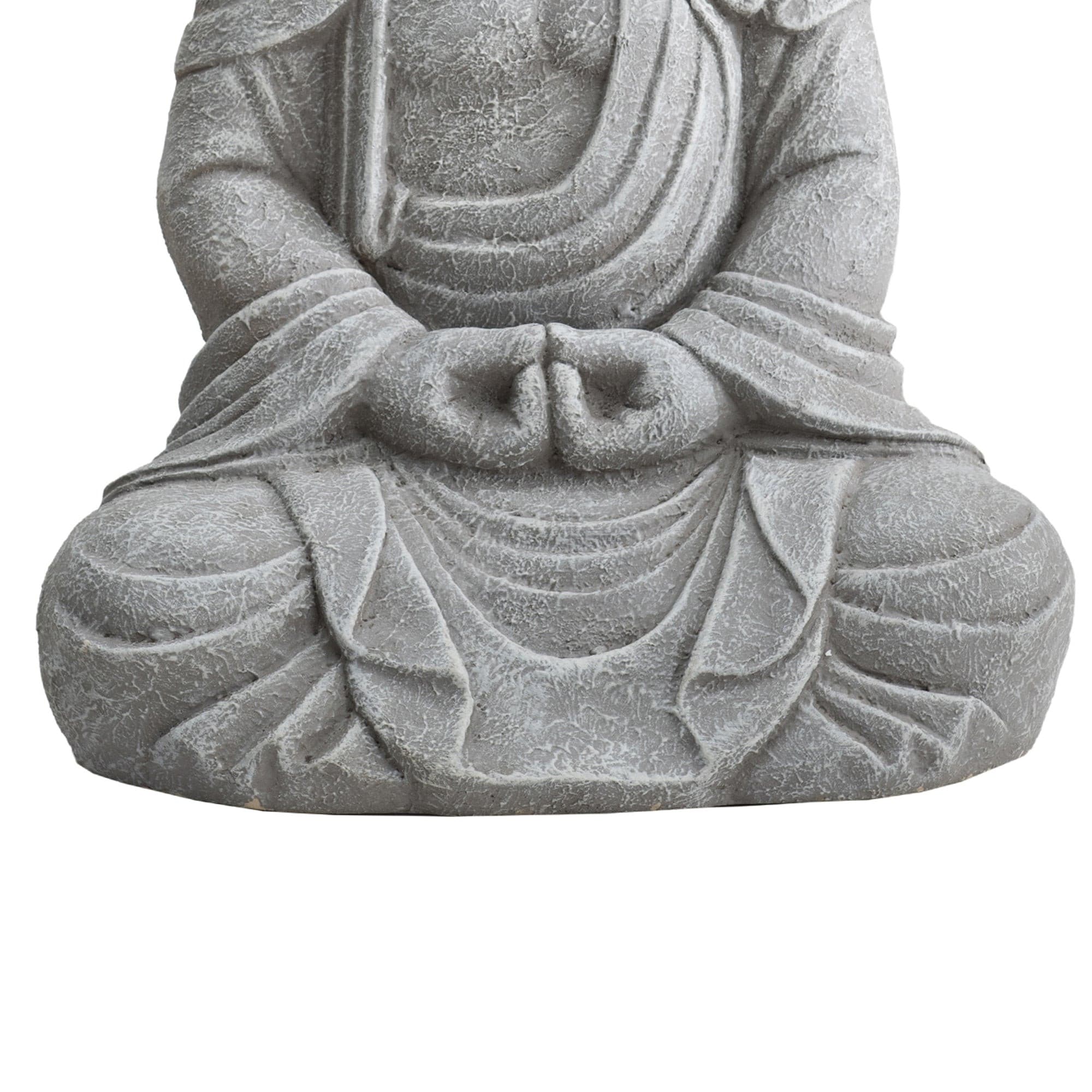 SUNJOY 20 Inch Large Garden Decorative Buddha Statue.