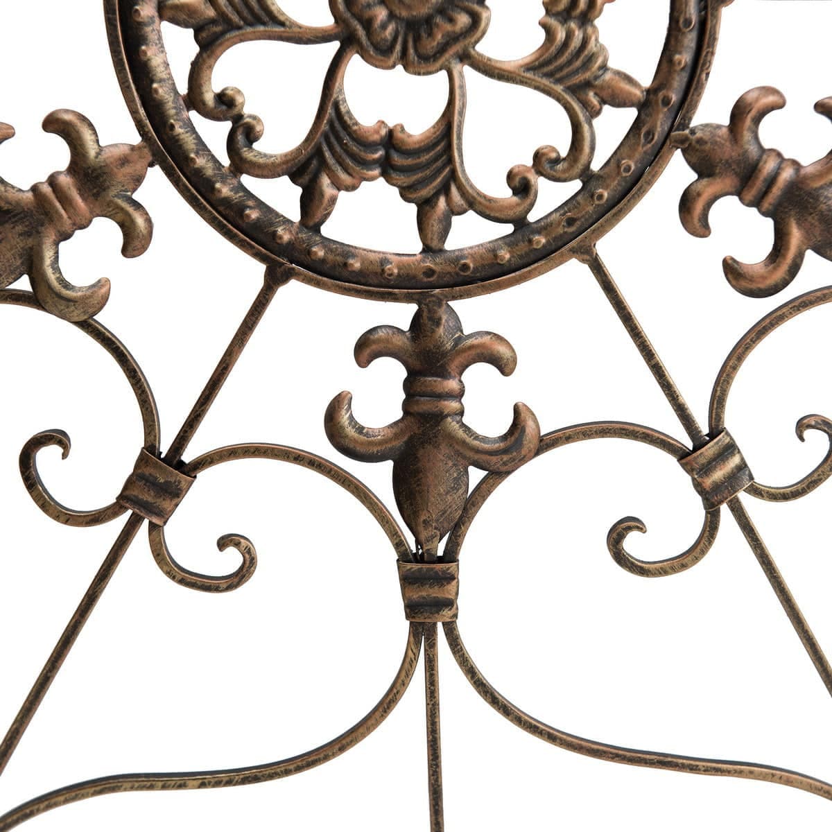 SUNJOY Gold Fleur-De-Lis Wall Decor.