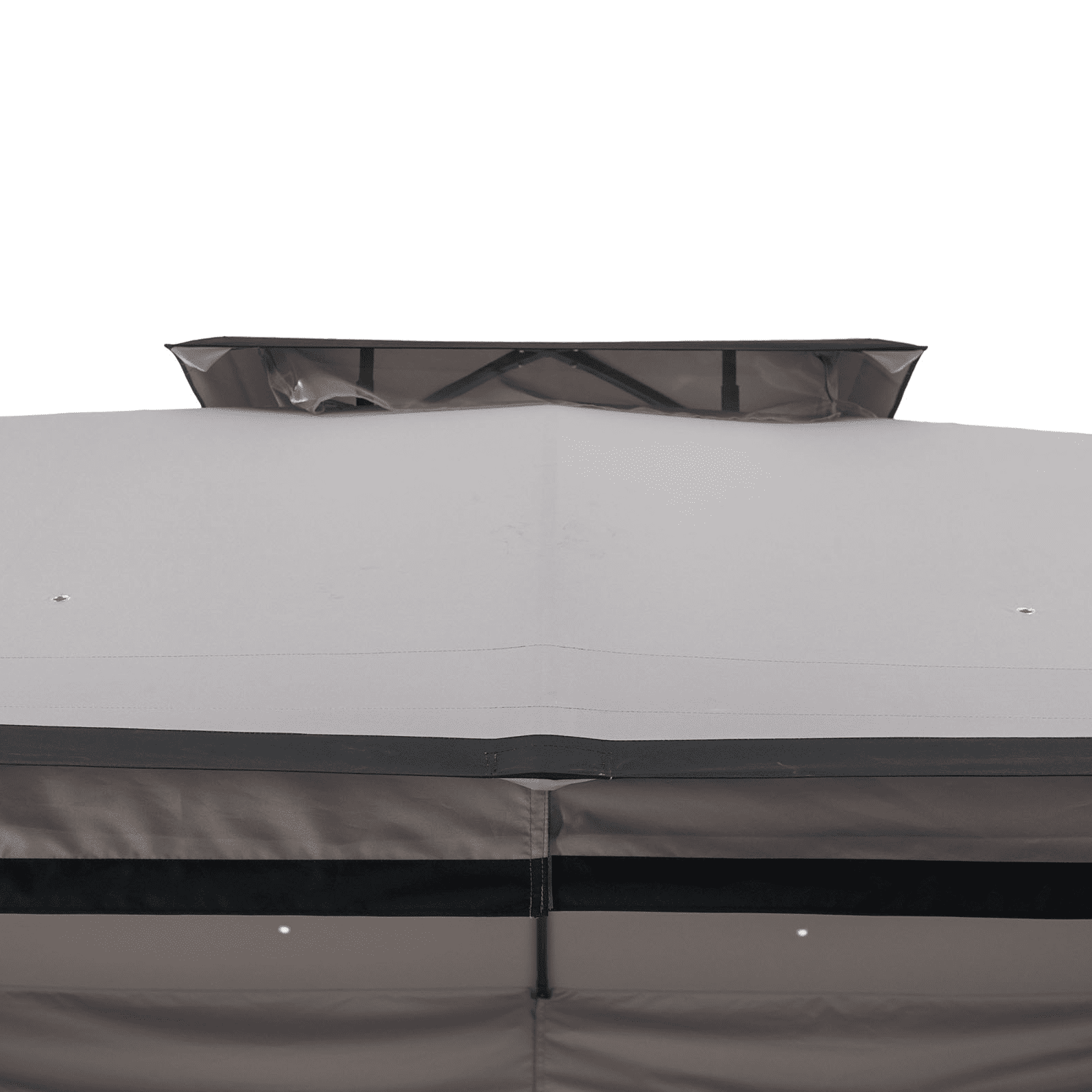 SUNJOY Light Gray Replacement Canopy For Shadow Creek Gazebo (10 ft. x 12 ft. ) L-GZ1140PST-C1 Sold At Big Lots.