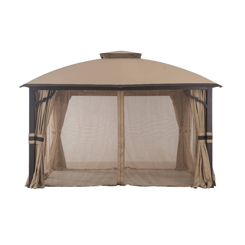 SUNJOY Brown Replacement Mosquito Netting For Greenvail Fabric Top Gazebo (10X12 Ft) A101010200 Sold At BJβs.