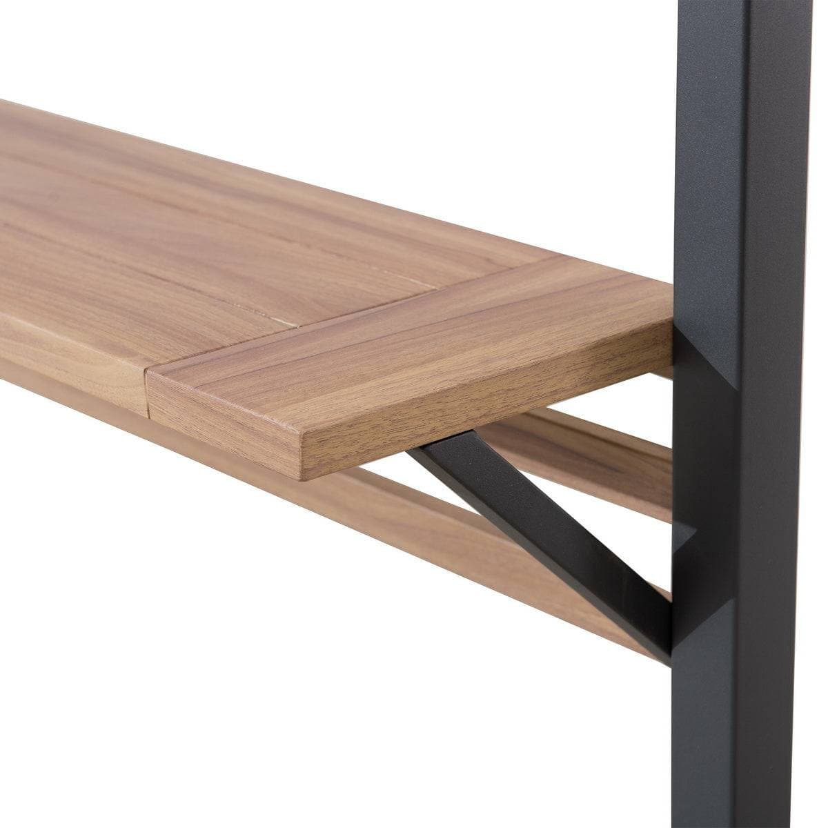 SUNJOY Outdoor Patio 5x8 Khaki 2-Tier Steel Backyard Soft Top Grill Gazebo with Bar Shelves and Hooks.