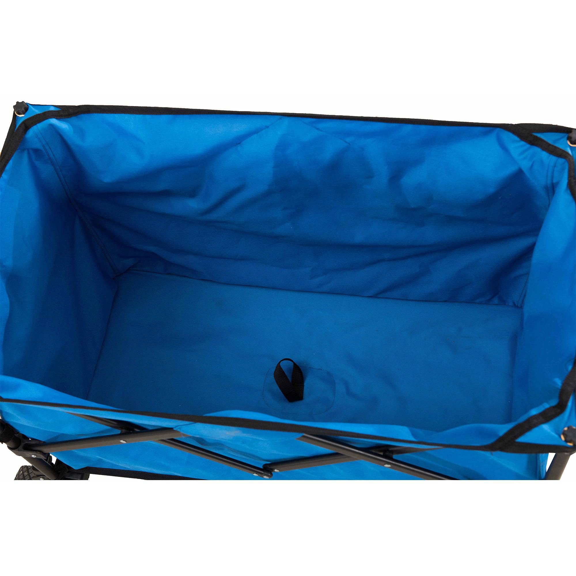 SUNJOY Collapsible Folding Wagon Cart with 255L Oversized Capacity.