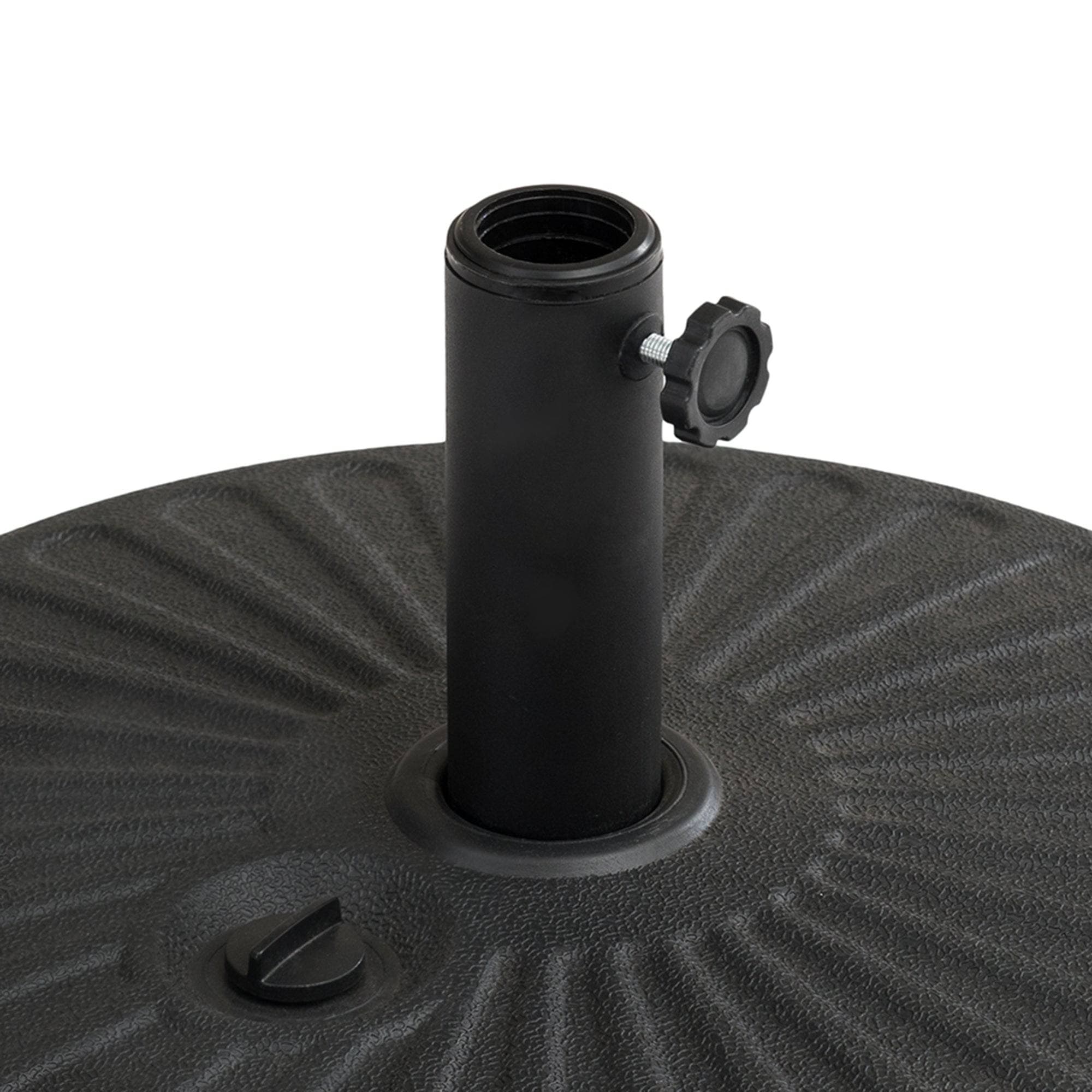 SUNJOY Universal HDPE Patio Umbrella Base - Water & Sand Inject.