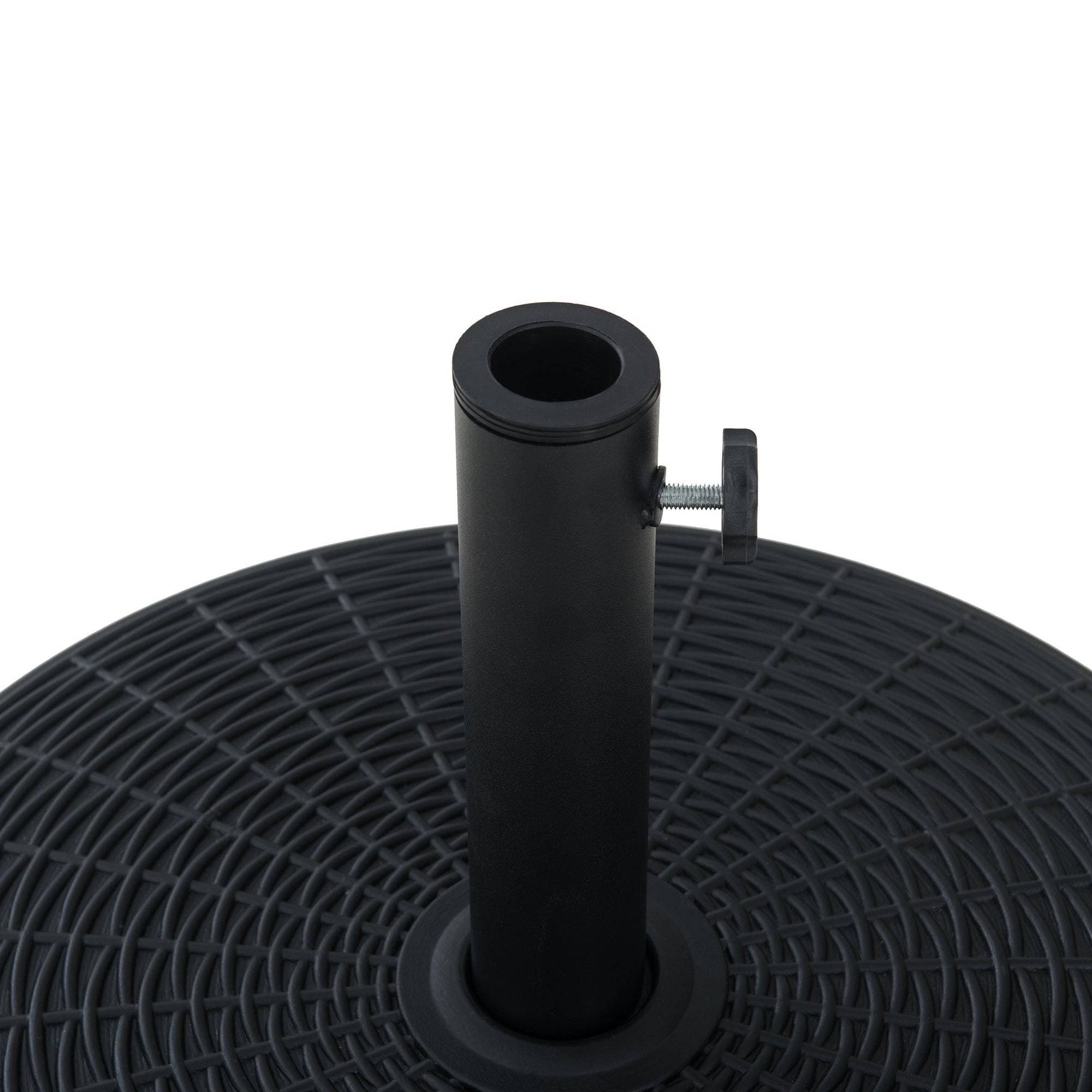 SUNJOY Universal 55 lb. Heavy Duty Cement Filled Patio Umbrella Base.
