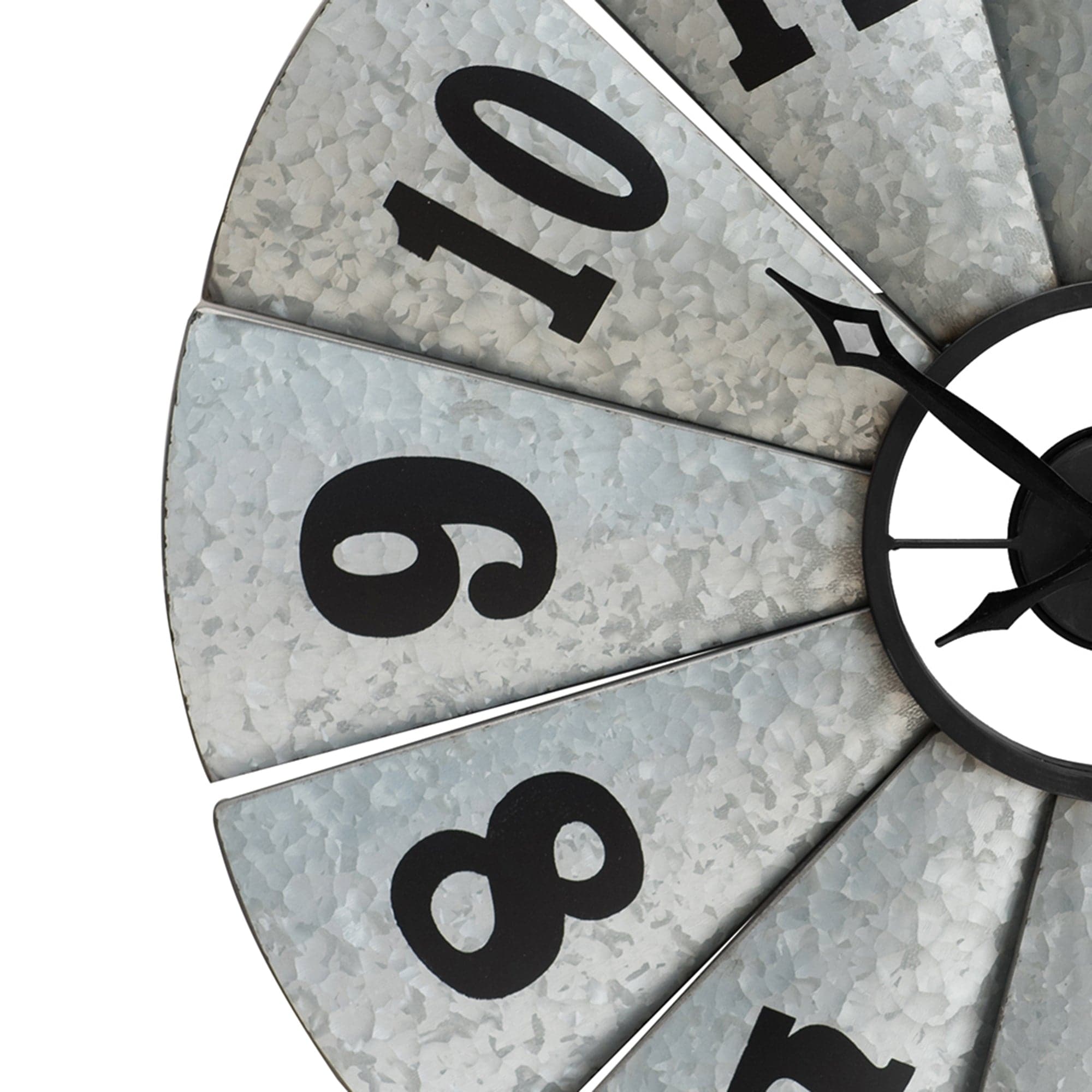 SUNJOY Decorative Wind-Mill Clock Wall Art.