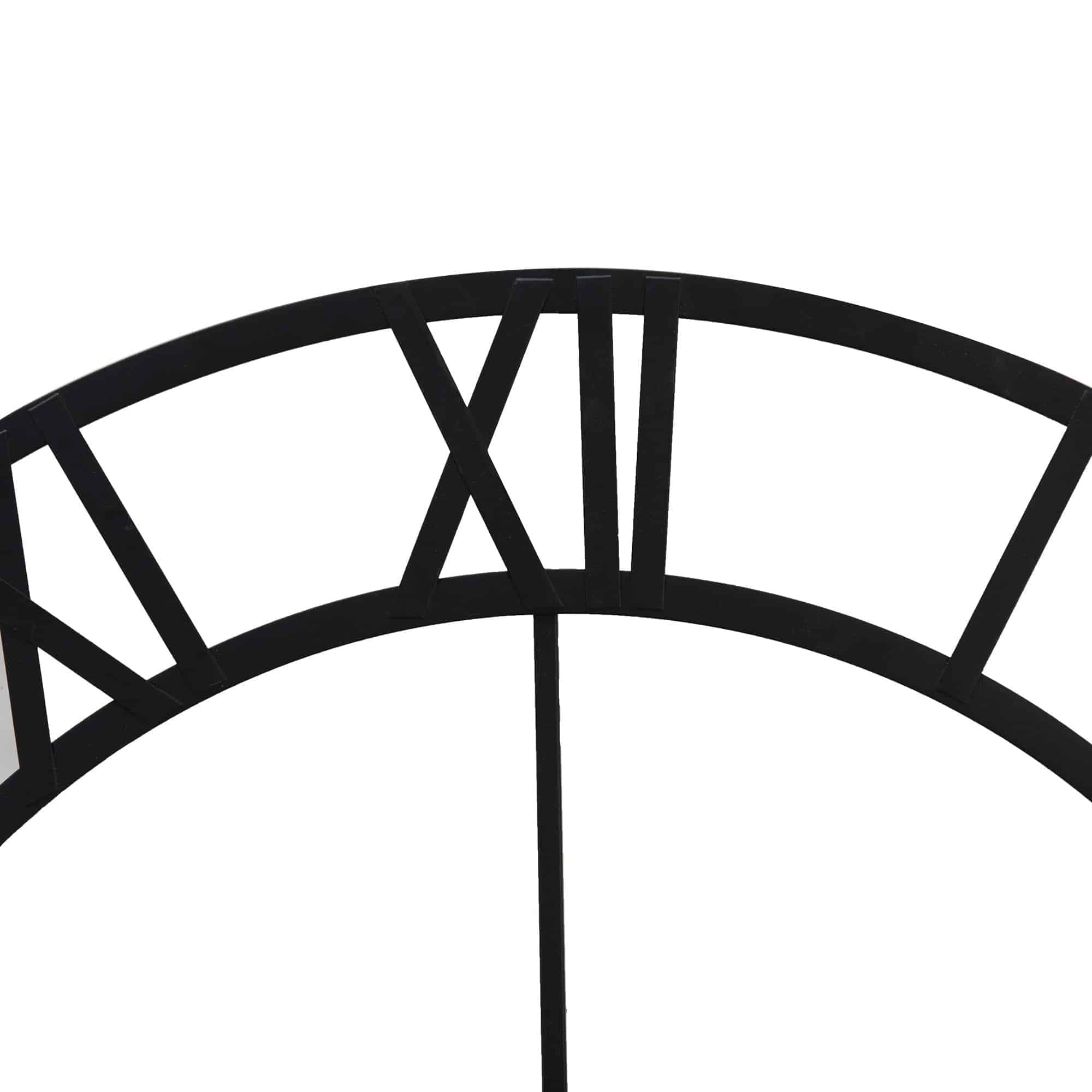 SUNJOY Black Clock Wall Decor.