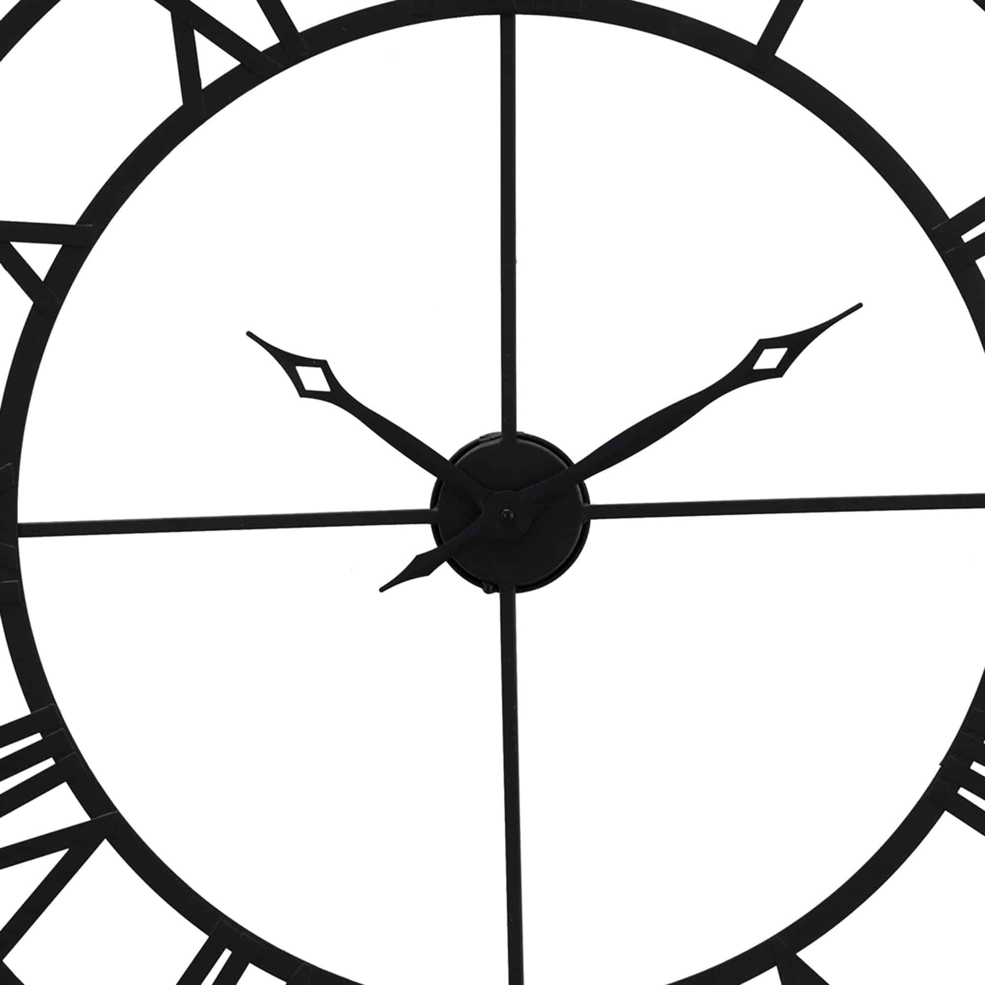 SUNJOY Black Clock Wall Decor.
