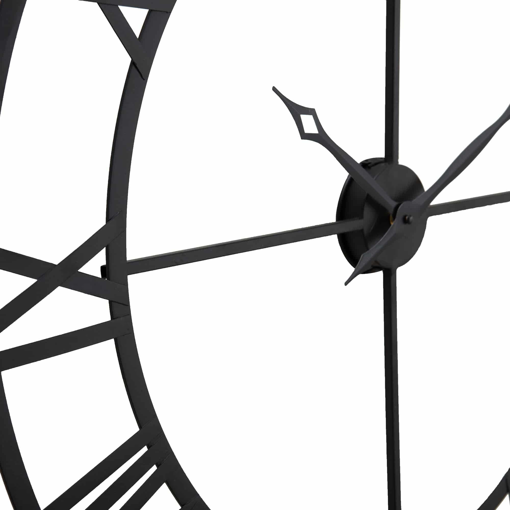 SUNJOY Black Clock Wall Decor.