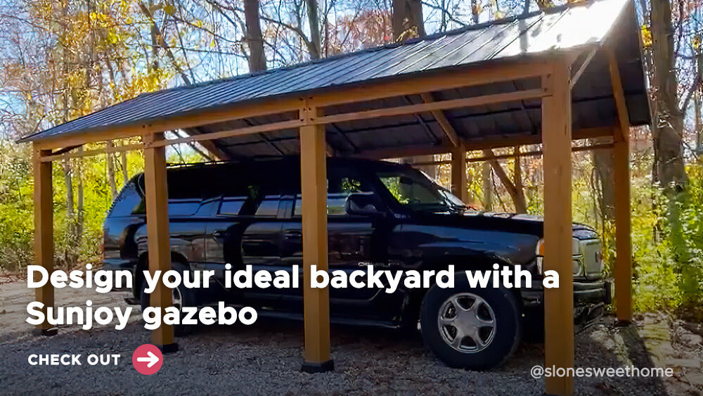 Design Your Ideal Backyard with a Sunjoy Gazebo |  sunjoygroup