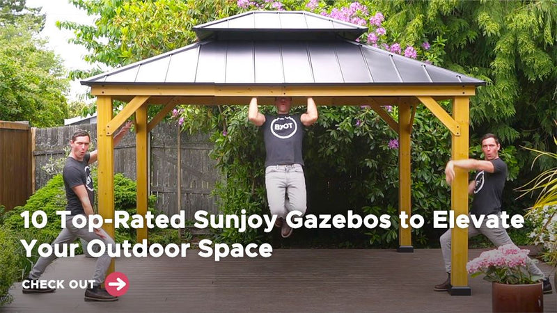 10 Top-Rated Sunjoy Gazebos to Elevate Your Outdoor Space