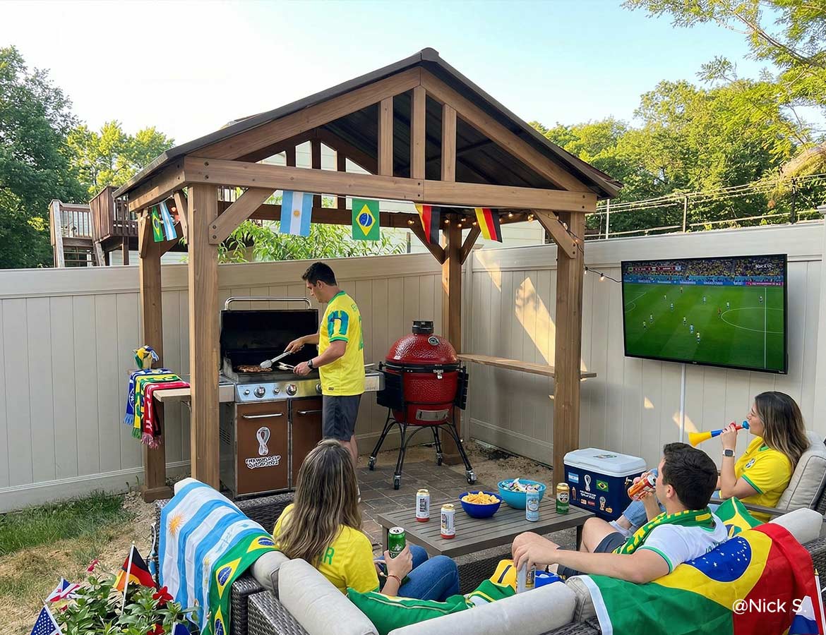 SUNJOY's 6 Best Grill Gazebos for Small Backyards (2026)