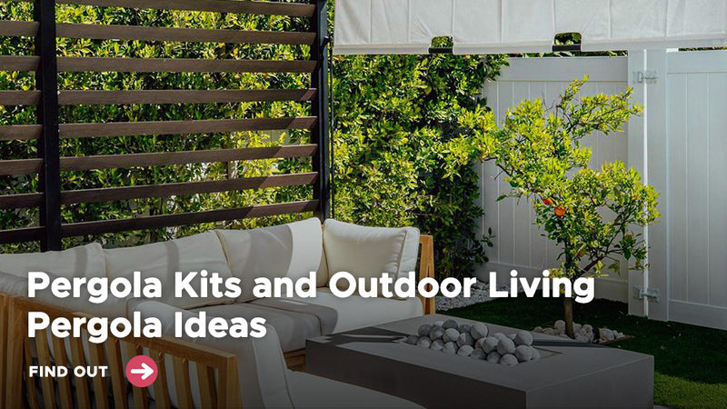 Pergola Kits and Outdoor Living Pergola Ideas