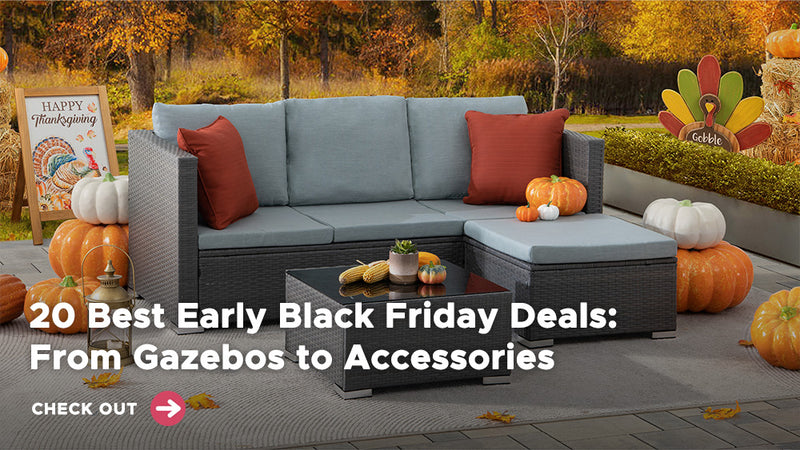 20 Best Early Black Friday Deals: From Gazebos to Accessories