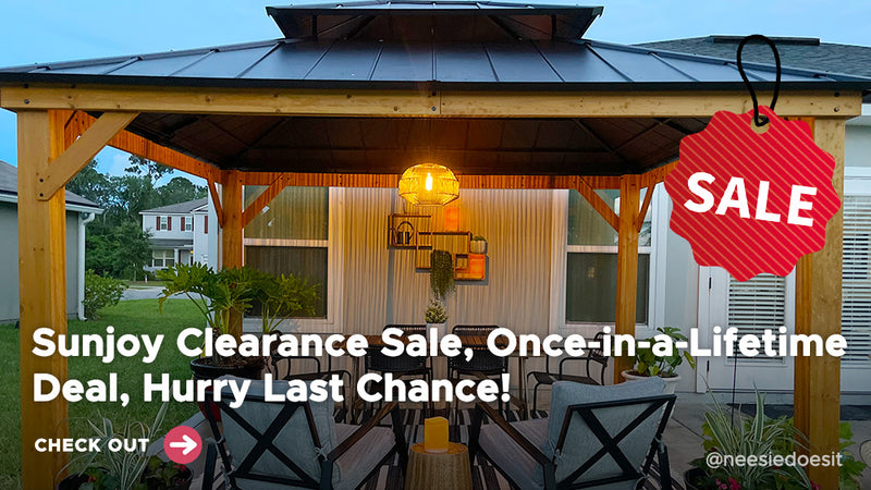 Sunjoy Clearance Sale,Once-in-a -Lifetime Deal,Hurry Last Chance! |  sunjoygroup