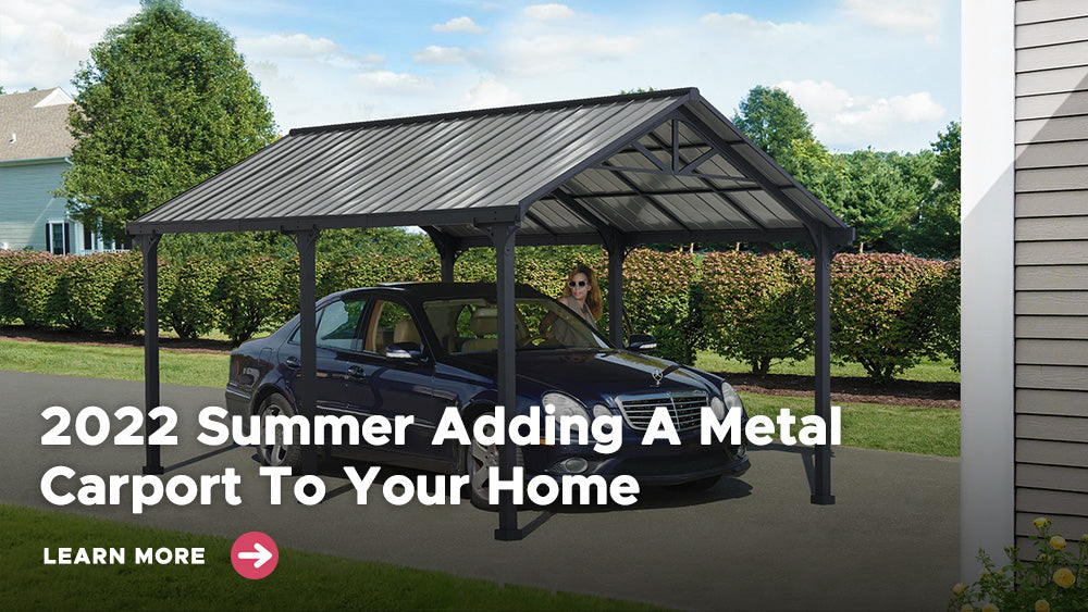 2022 Summer Adding A Metal Carport To Your Home