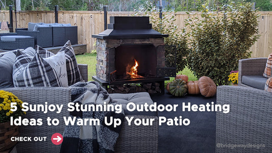 5 Sunjoy Stunning Outdoor Heating Ideas to Warm Up Your Patio
