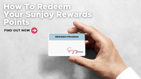 How To Redeem Your Sunjoy Rewards Points