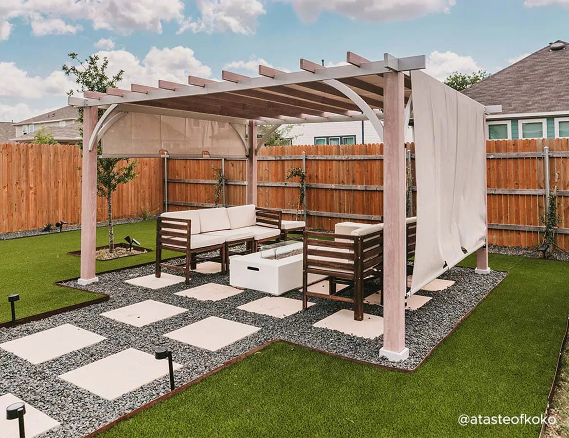 From Empty Deck to Outdoor Oasis: How One Chicago Family Styled Their 12x14 Pergola