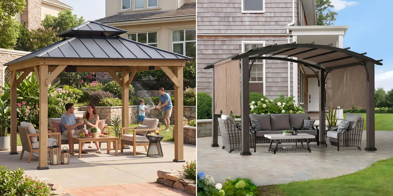 Gazebo vs Pergola: Which Outdoor Structure Is Right for Your Backyard?