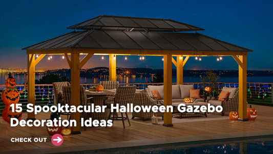 15 Spooktacular Halloween Gazebo Decoration Ideas