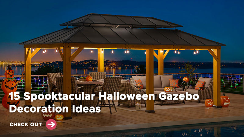 15 Spooktacular Halloween Gazebo Decoration Ideas