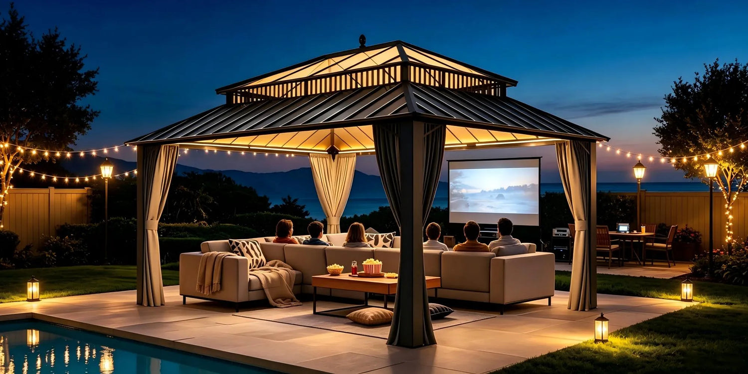 How to Host an Outdoor Movie Night: A Simple Backyard Setup