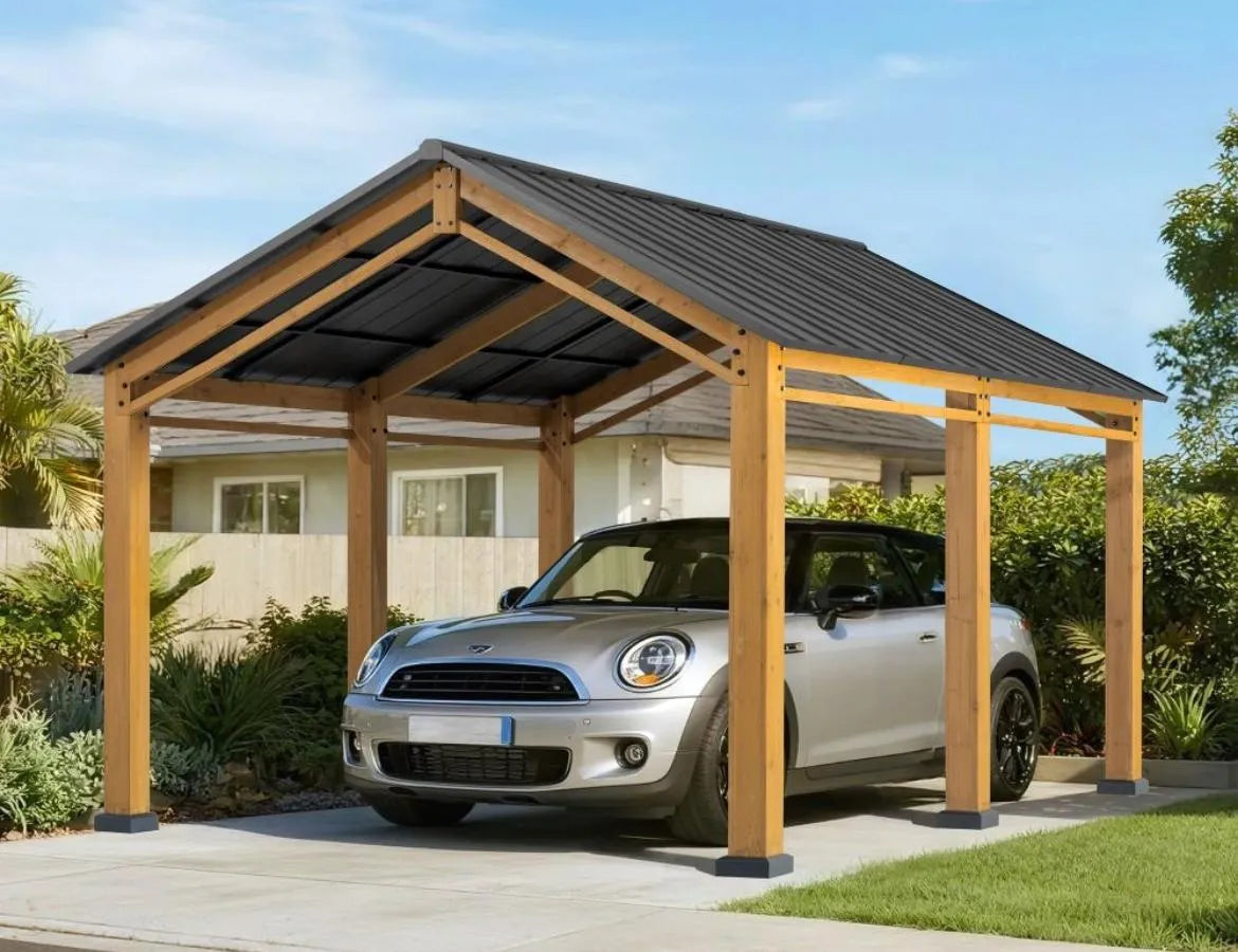 How to Prevent Rust on Galvanized Metal Carports with SUNJOY