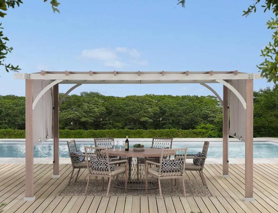 How to Run Electricity to a Backyard Pergola for a Fan?