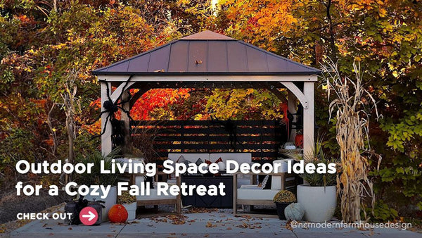 Outdoor Living Space Decor Ideas for a Cozy Fall Retreat