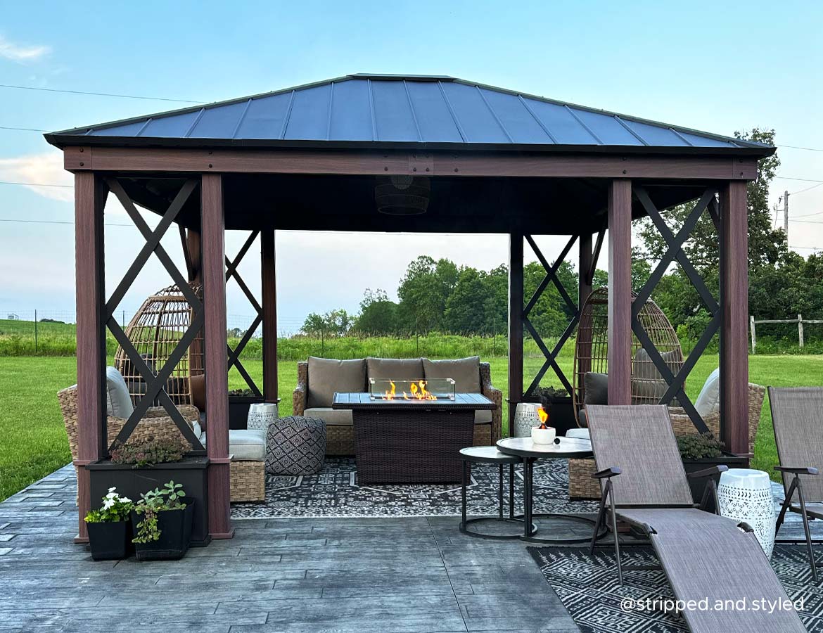 Best Furniture Ideas for Your Gazebo: Create the Perfect Outdoor Retreat with SUNJOY