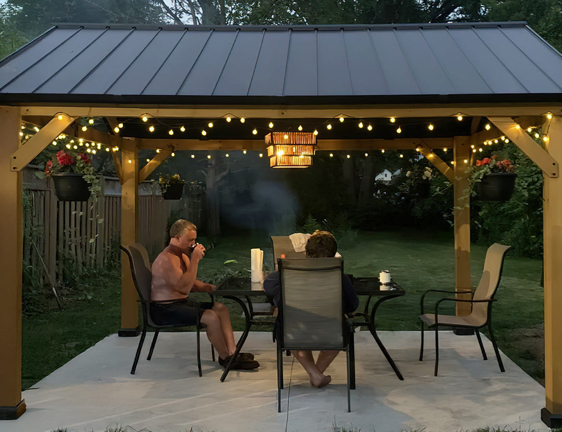 Brighten and Elevate: Stylish Modern Carport Ideas with Wood and Metal Roofs