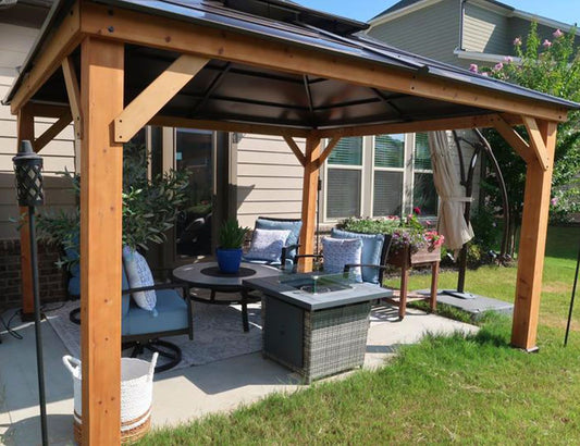 hardtop gazebo