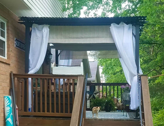 Modern Metal Pergola Kit