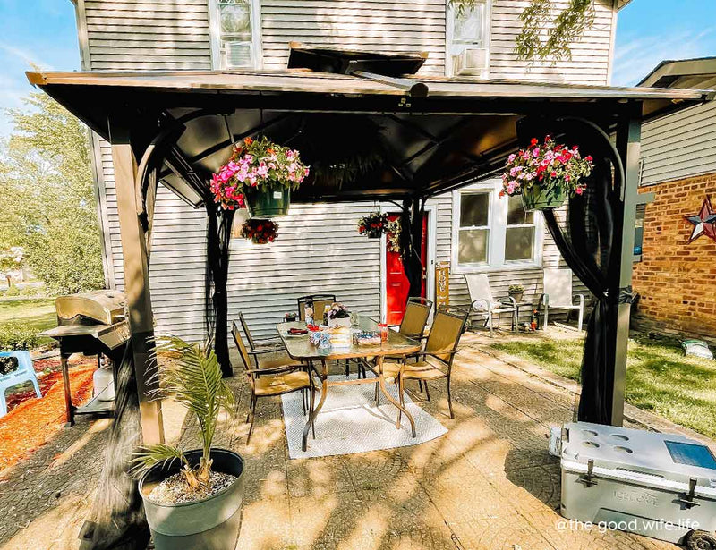 Best Gazebo for Windy Areas: Durable Designs &amp; Size Options-SUNJOY