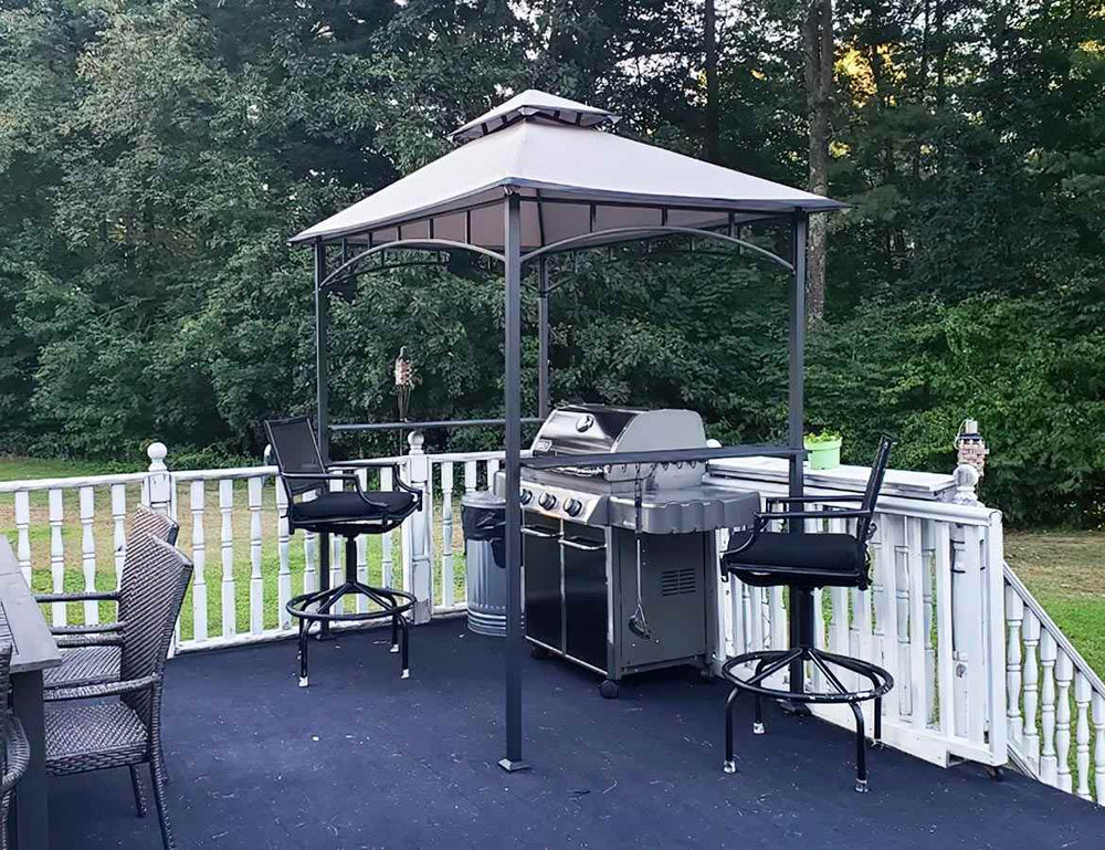How to Build a Backyard Grill Station | Outdoor Grilling Tips - SUNJOY