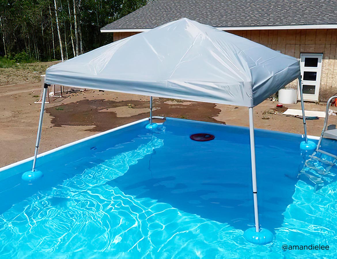 Can You Put a Gazebo Over Your Pool?