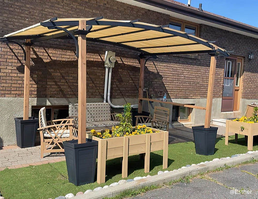 Open Pergolas vs. Pergolas with Canopies