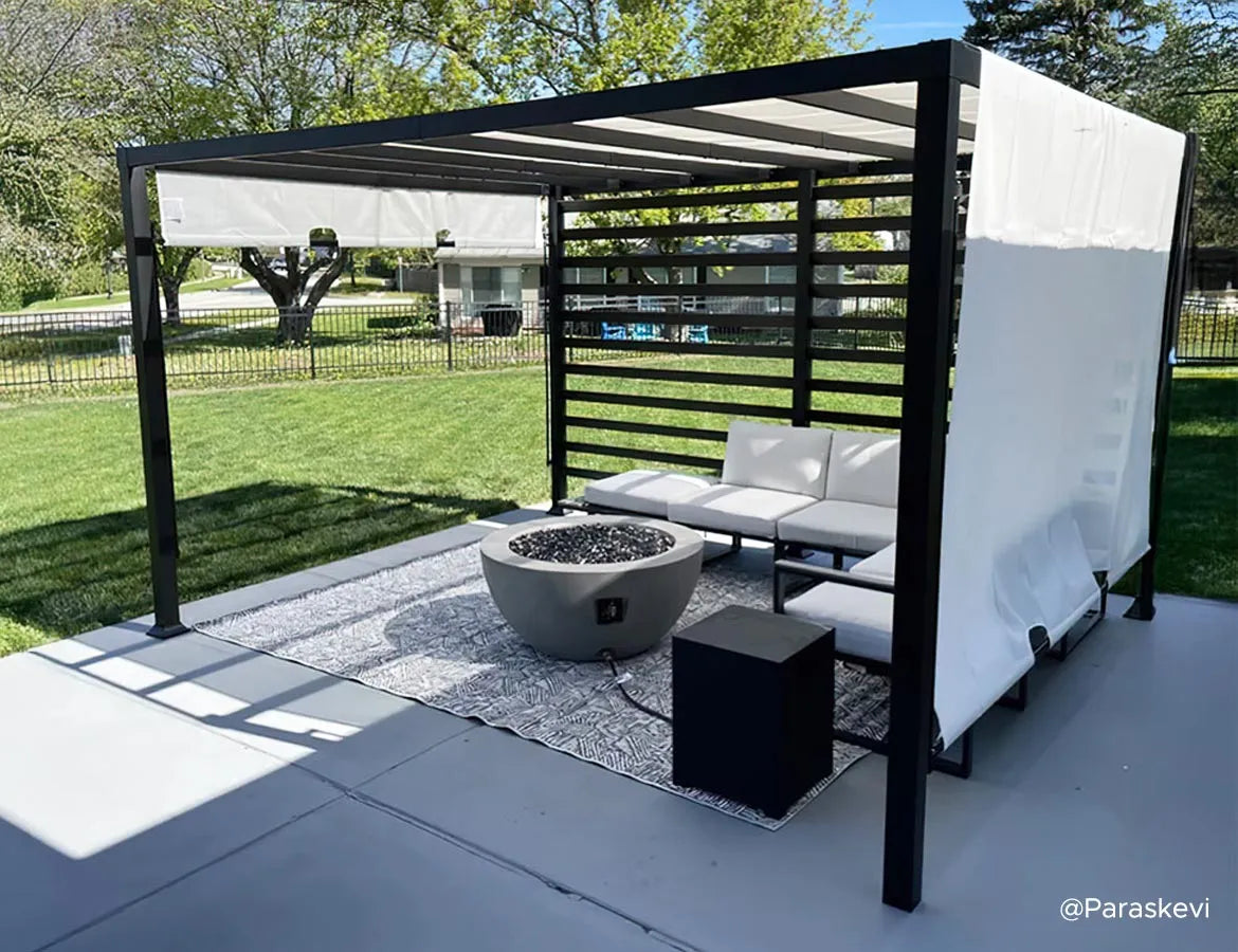 How to Add a Retractable Shade to a Covered Pergola?