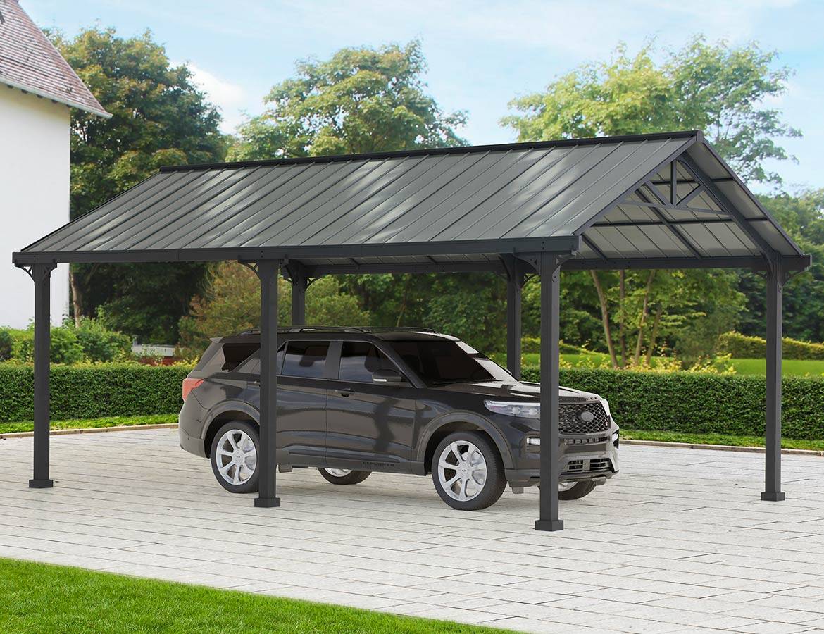 Redefining Carports: Creative Modern Carport Designs by Sunjoy